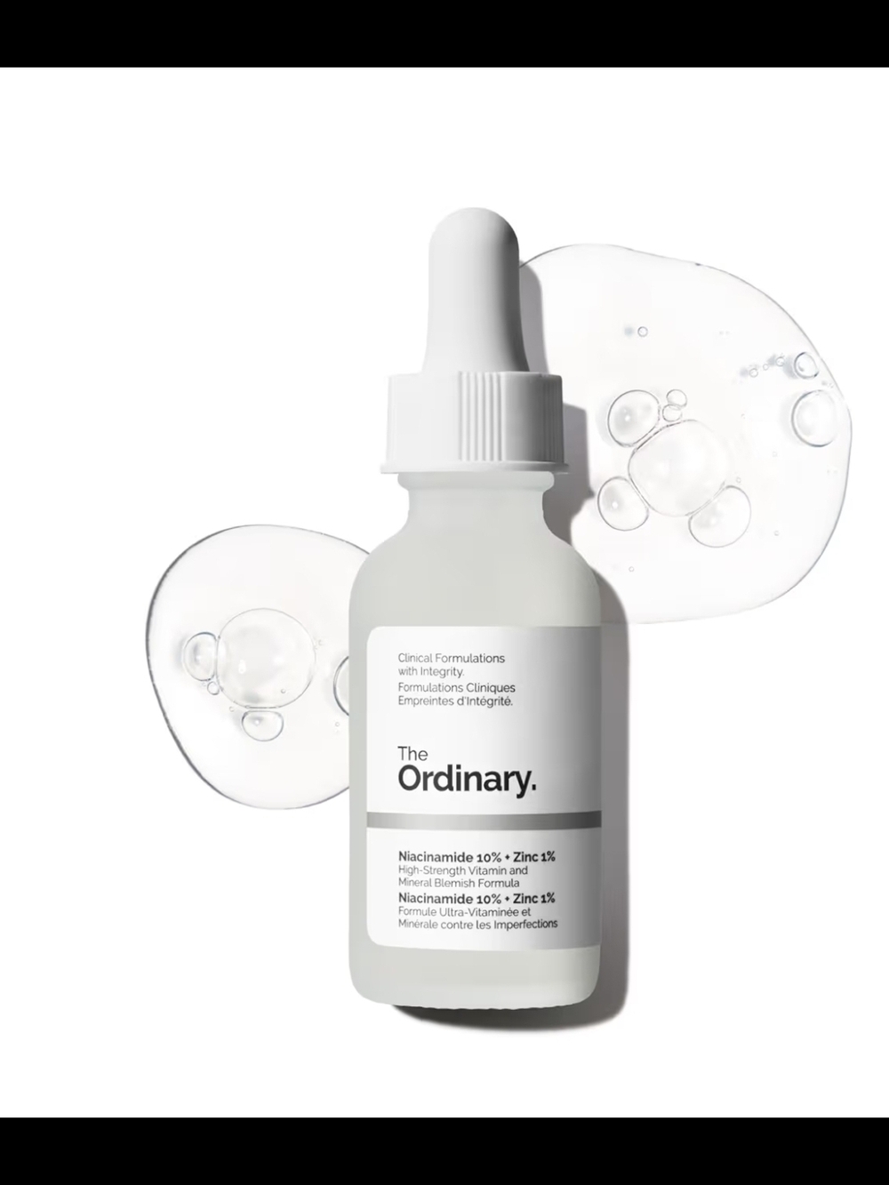 The Ordinary Niacinamide Serum 10% Zinc 1%– White